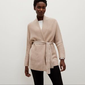 Mm lafleur morandi almond tan wrap merino wool